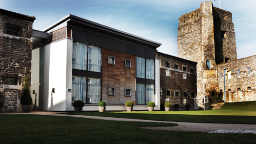 Exterior of the Houses of Correction during the day