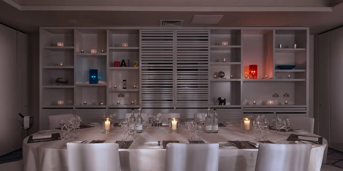 Dining room featuring a table and chairs.