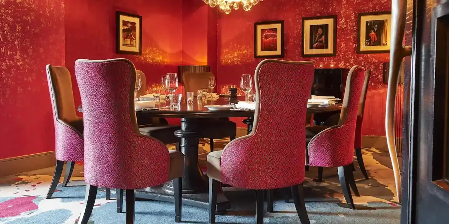 Malmaison Aberdeen private dining room Hauf