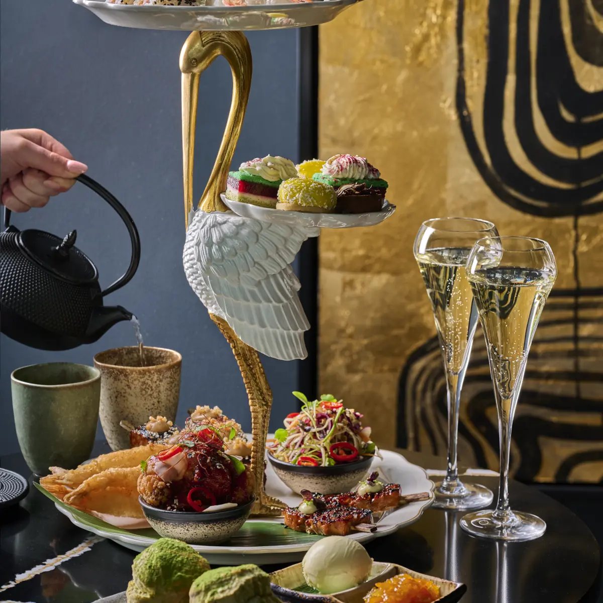Long View High Tea Sora - Rooftop Japanese Restaurant With Views Over York's Skyline